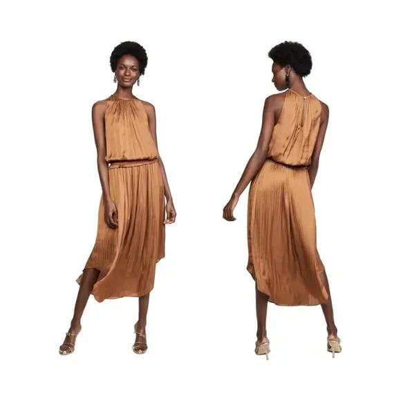 Ramy Brook | Dresses | Ramy Brook Nwot Myrtle Pleated Dress | Poshmark